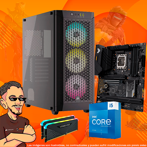 PC ARMADA I7 14700 H610 16GB 480GB RTX 5060TI 650W