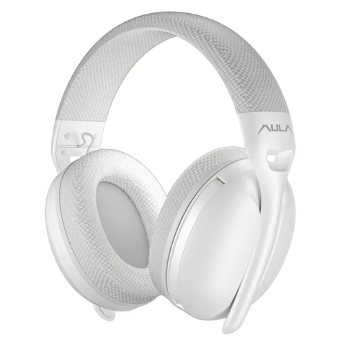 AURICULAR INALAMBRICO AULA S6 WHITE USB BLUETOOTH BLANCO ULTRALIGEROS 180GR