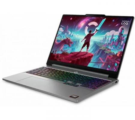 NOTEBOOK LENOVO LOQ 15AHP10 15.6″ AMD RYZEN 7 250 DDR5 64GB SSD 512GB RTX 5050 8GB FREE DOS LUNA GREY
